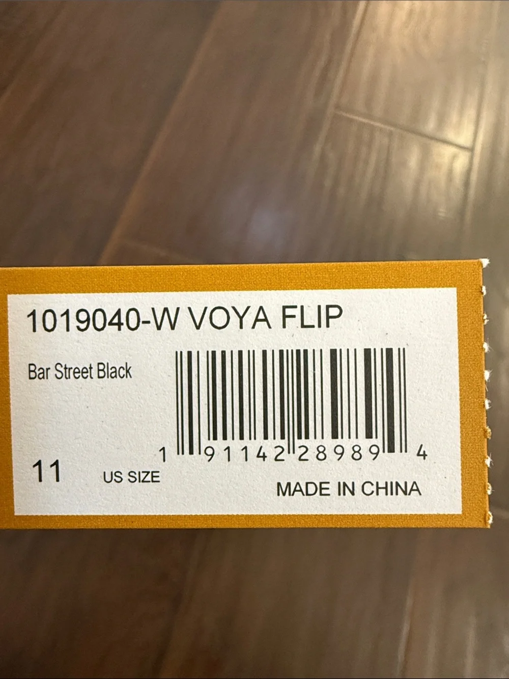 Teva Voya Flip Flop thong Sandals Bar Street Black Lightweight size 11